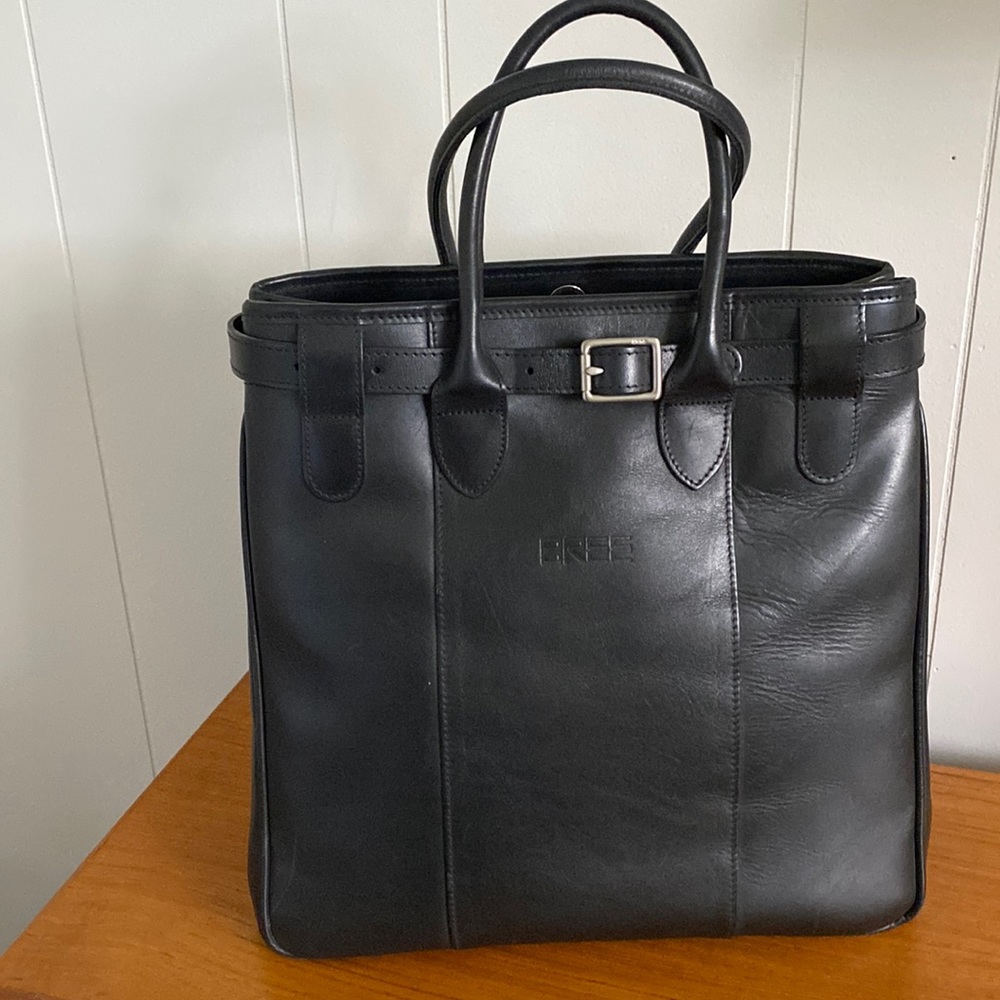 Bree genuine leather large tote